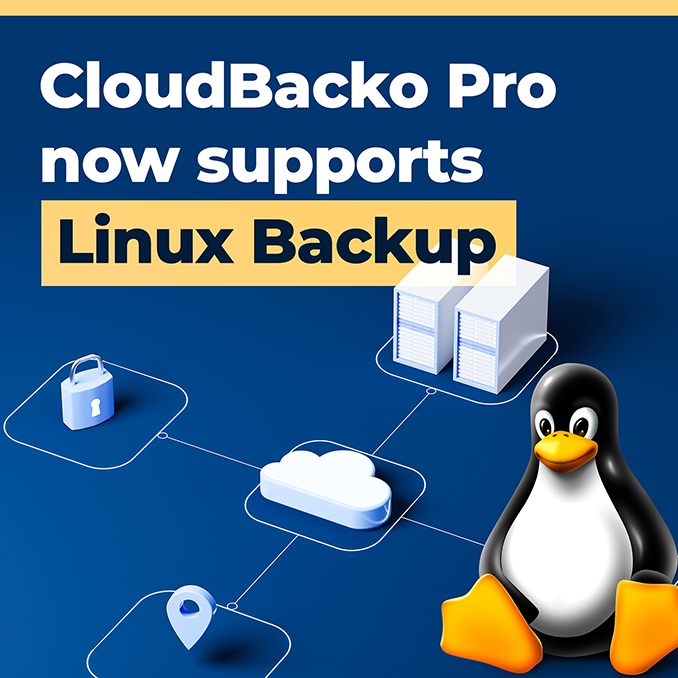 CloudBacko Pro now supports Linux Backup