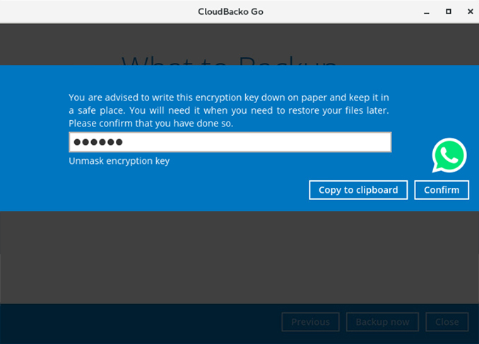 Install CloudBacko to Linux (GUI)