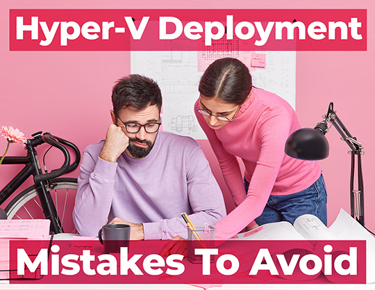 Three Deadly Hyper V-Deployment Mistakes That You Need To Avoid