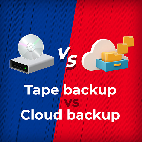 Cloud backup vs Tape backup, which can save more?