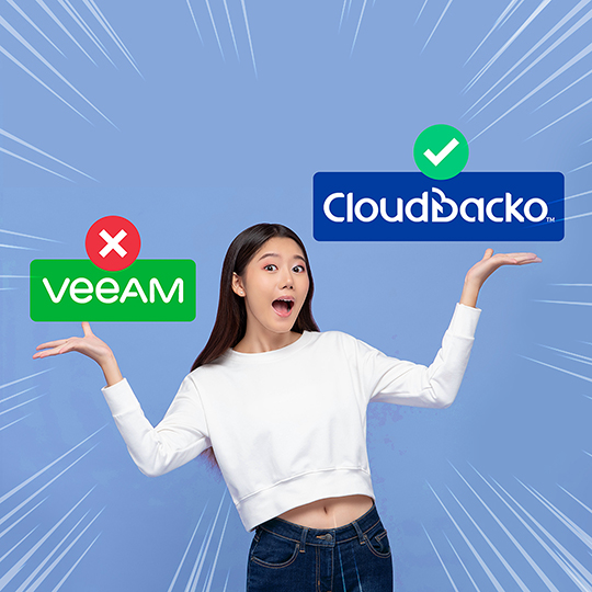 Why CloudBacko is better than Veeam