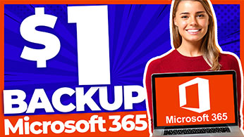 Backup Microsoft 365 with CloudBacko Go for $1