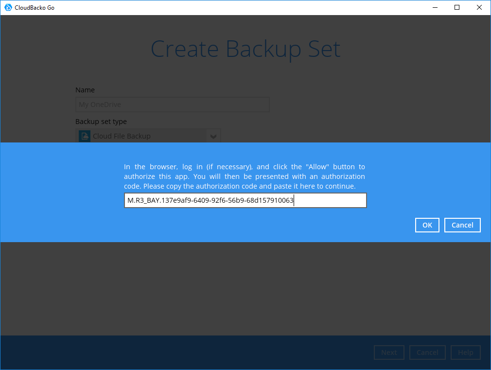 8. Click “Next” to continue.
