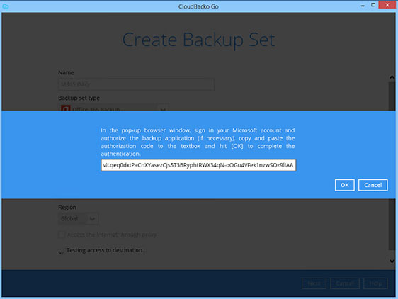 10. Click “Confirm” to continue