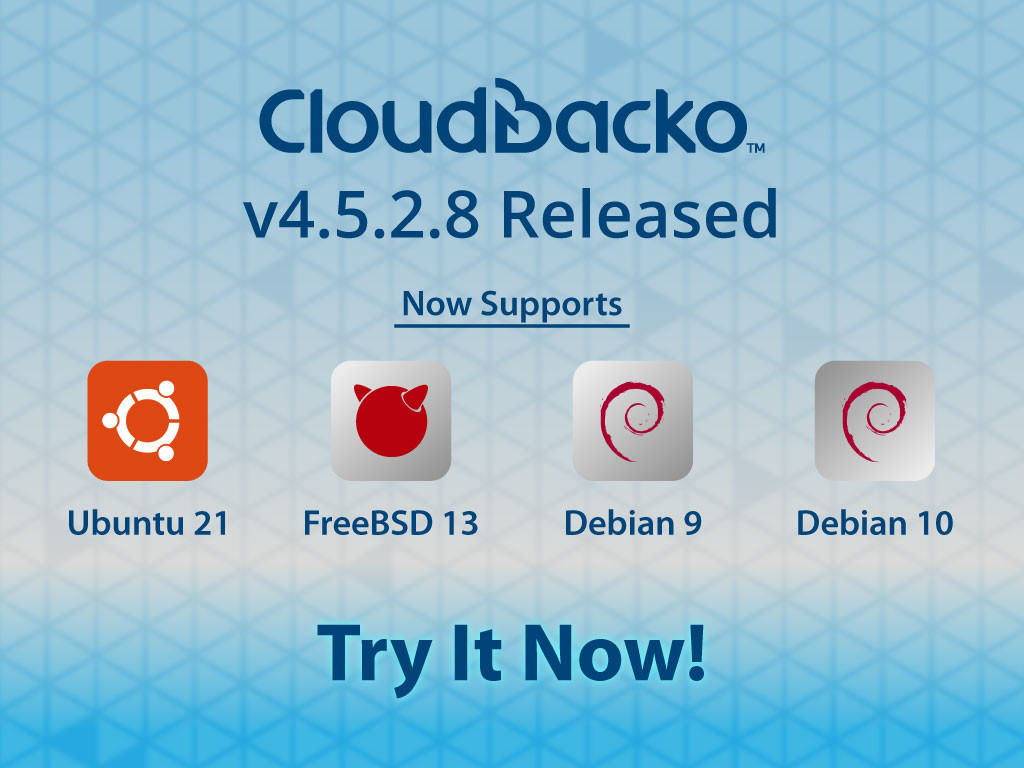 CloudBacko v4.5.2.8 released 
