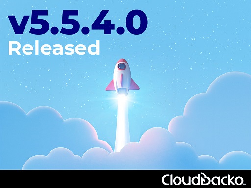 新版CloudBacko v.5.4.0发布!