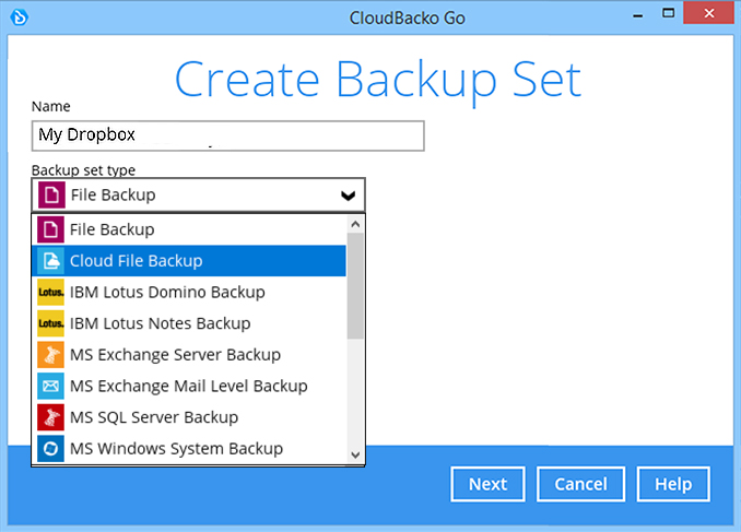 Backup Dropbox