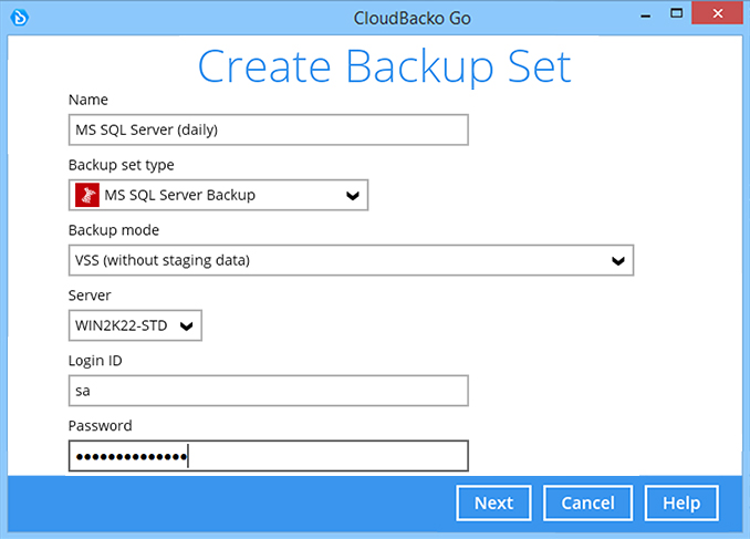 Backup Files - Windows