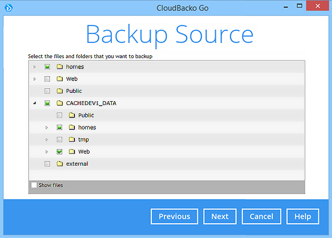 Backup Files - Windows