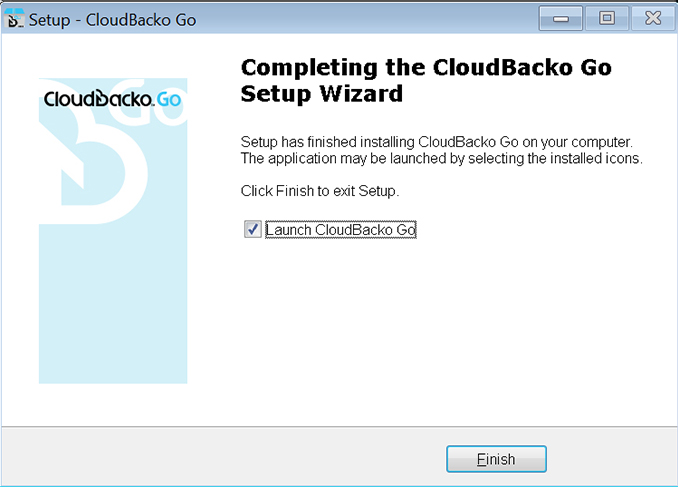 Download Cloudbacko Windows installer