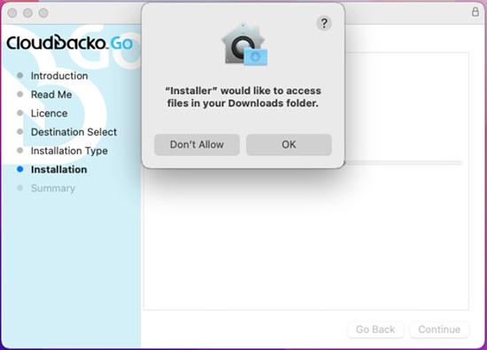 click ok