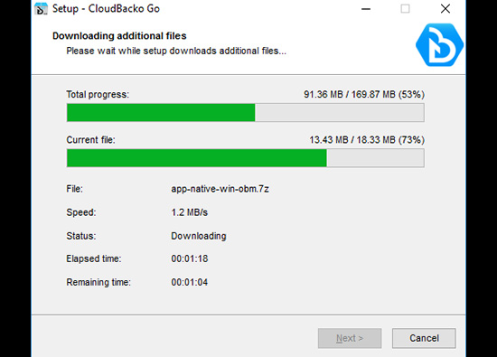 安装Cloudbacko