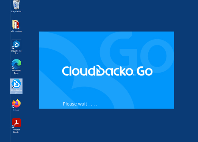 Download Cloudbacko Windows installer