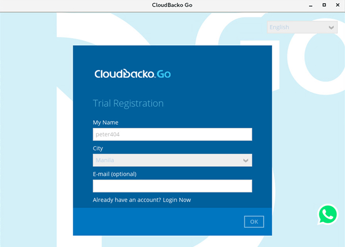 Install CloudBacko to Linux (GUI)