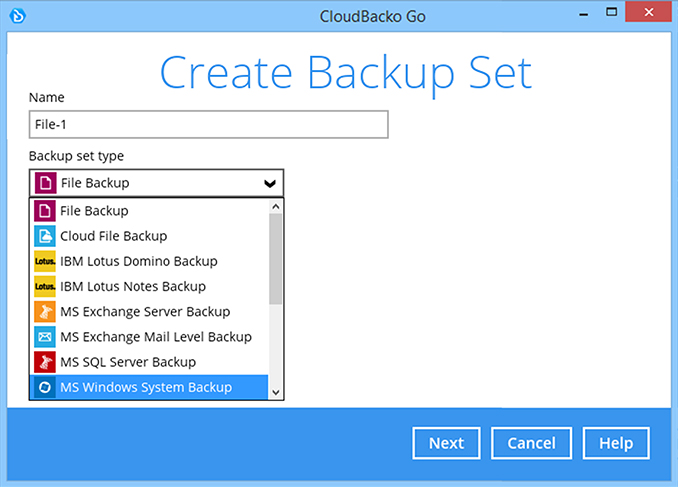 Microsoft System Backup