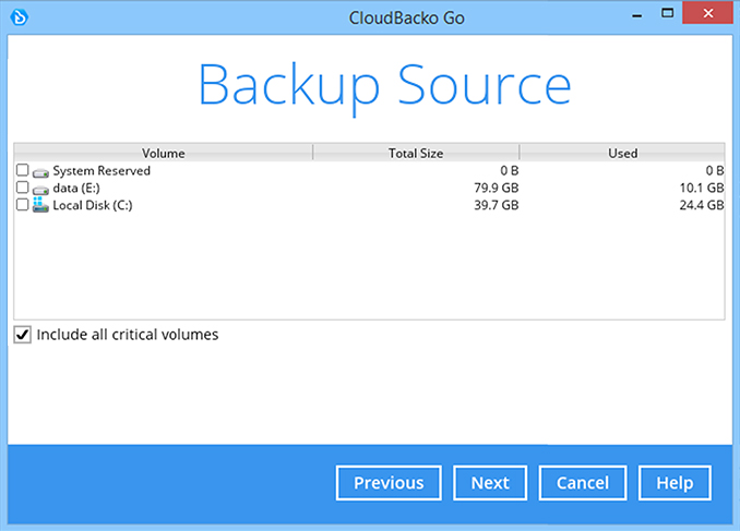 Microsoft System Backup