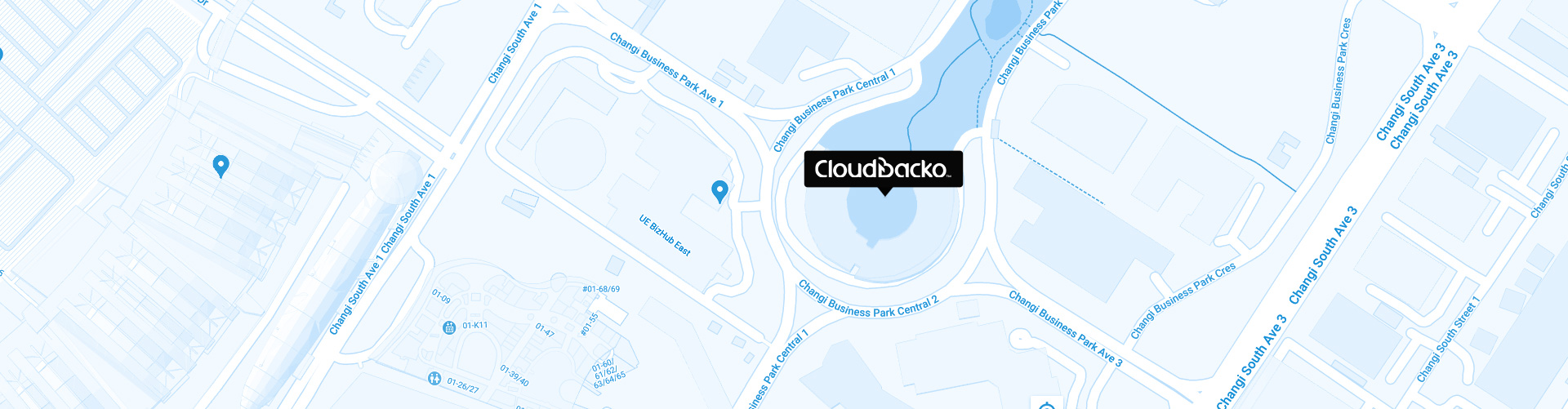 Map of CloudBacko office location