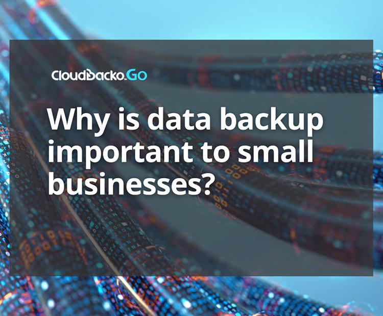 Why is data backup important to small business? CloudBacko Go | Cloud Backup & Recovery Solutions | Only $1