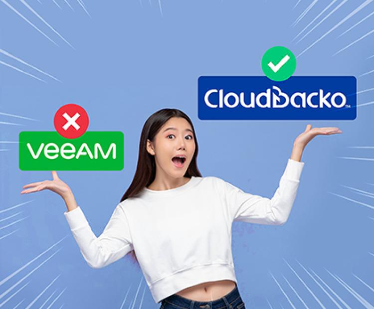 Why CloudBacko is better than Veeam
